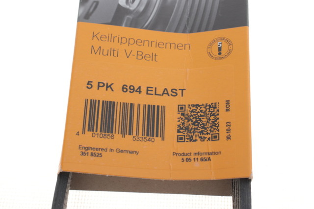 Клиновый ремень 5PK694ELAST CONTINENTAL