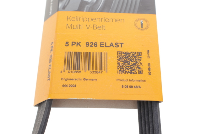 Ремень кондиционера 5PK926ELAST CONTINENTAL