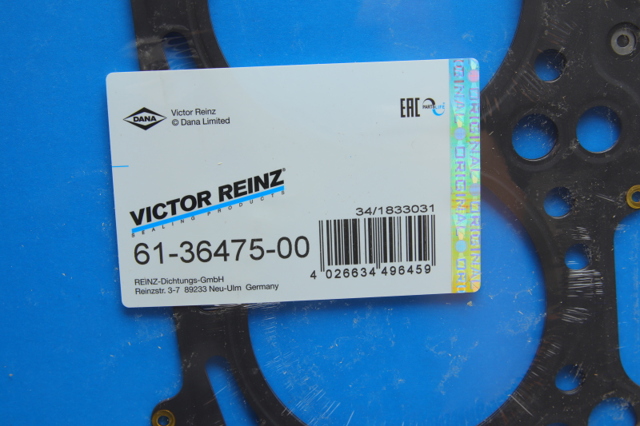 Правая прокладка головки блока цилиндров 613647500 VICTOR REINZ
