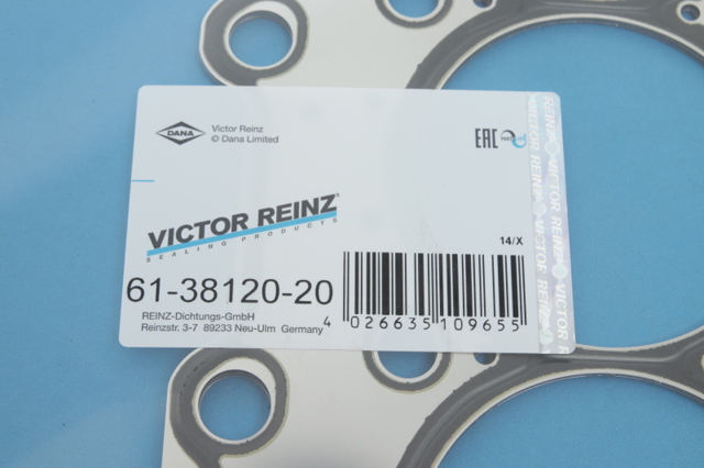 Прокладка головки блока цилиндров 613812020 VICTOR REINZ