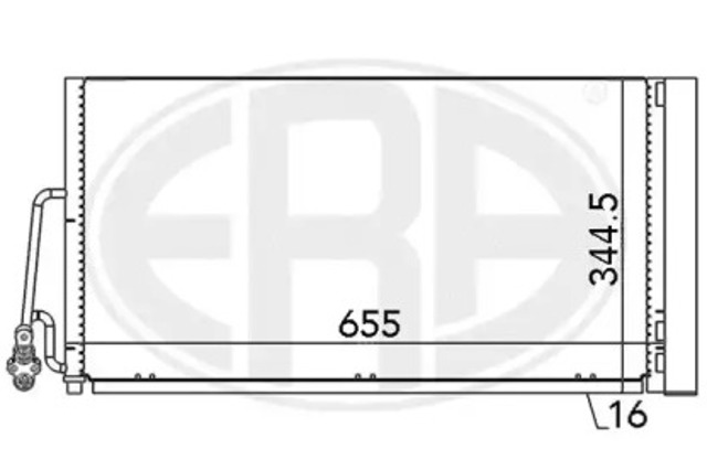 Конденсер 667090 ERA
