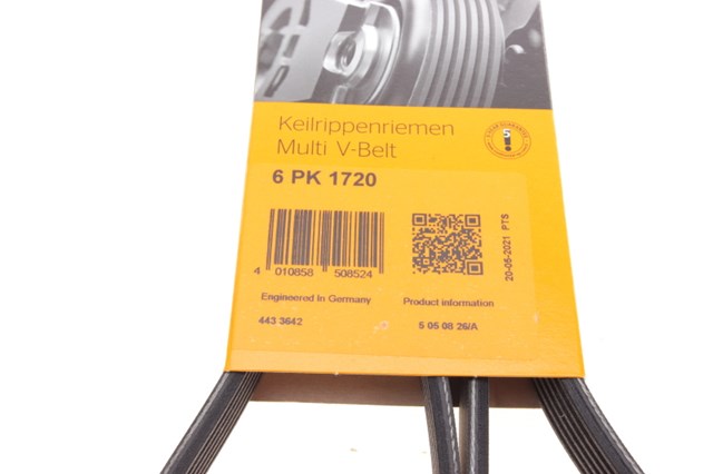 Клиновый ремень 6PK1720 CONTINENTAL