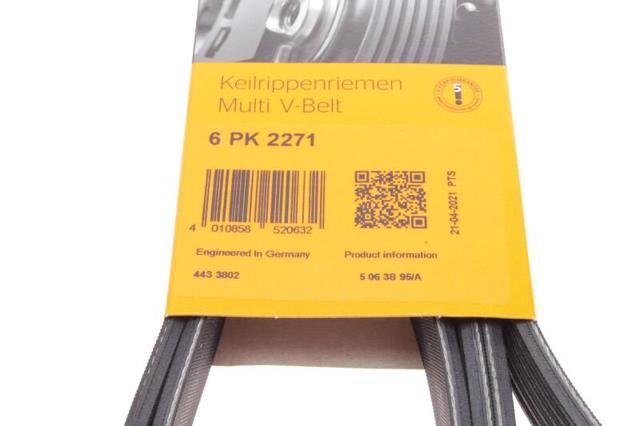 Ремень кондиционера 6PK2271 CONTINENTAL