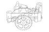 Насос масляный 721213 HANS PRIES