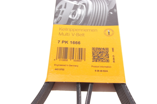Поликлиновый ремень 7PK1666 CONTINENTAL