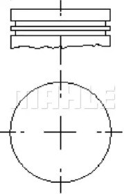 Вкладыши шатунные STD 87464600 KOLBENSCHMIDT
