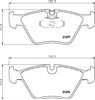 Тормозные колодки 8DB355007961 HELLA