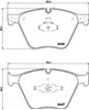 Колодки 8DB355020121 HELLA