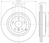 Диск тормозной задний 8DD355113231 HELLA