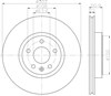 Задний дисковый тормоз 8DD355116191 HELLA