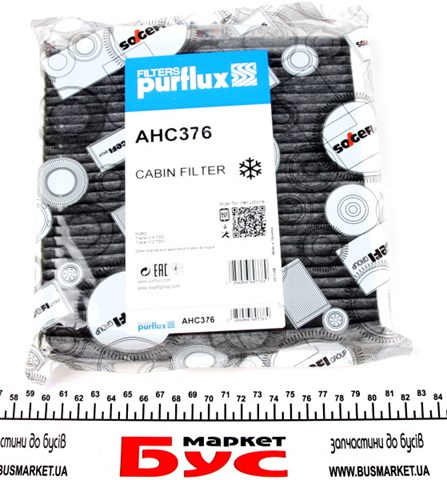 Воздушный фильтр салона AHC376 PURFLUX