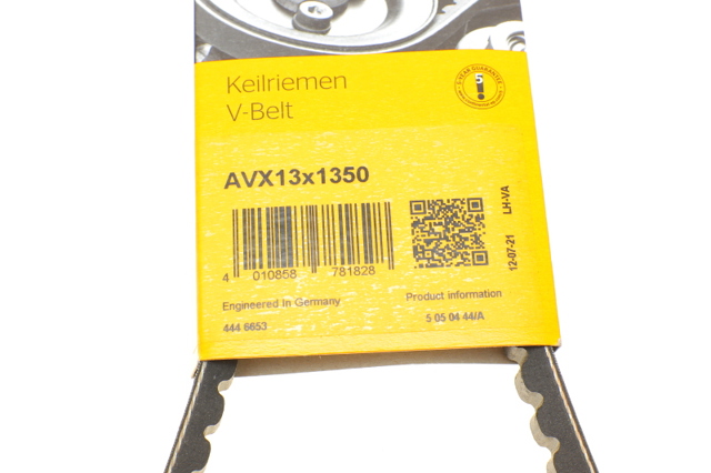 Ремень кондиционера AVX13X1350 CONTINENTAL
