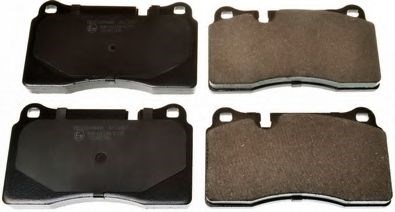 Колодки тормозные дисковые комплект B111057 DENCKERMANN