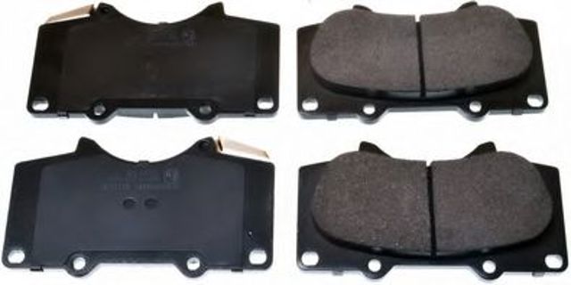 Тормозные колодки B111176 DENCKERMANN