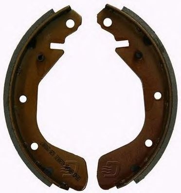 Задние барабанные колодки B120031 DENCKERMANN
