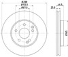 Диск тормозной передний BG3240C DELPHI