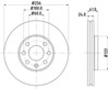 Диск тормозной передний BG3404 DELPHI