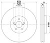 Тормоз дисковый передний BG3818 DELPHI