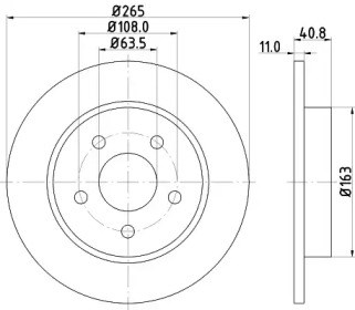 Тормозные диски BG3896 DELPHI