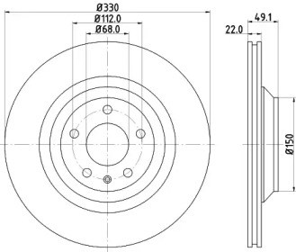 DELPHI BG3991 Тормозные диски в наличии Полтава