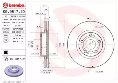 Ротор тормозной BG4113 DELPHI