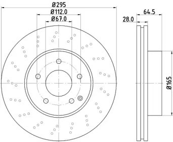 DELPHI BG4142C Диск тормозной передний в наличии Павлоград