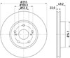 Передний тормозной диск BG4269 DELPHI