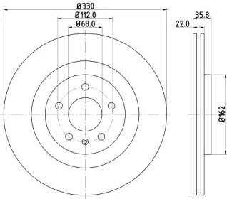 DELPHI BG4643C Тормозные диски в наличии Полтава