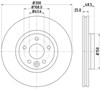 Диск тормозной передний BG4676C DELPHI