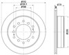 Диск тормозной задний BG4747C DELPHI