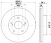 Тормоз дисковый передний BG4758C DELPHI