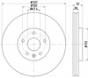 Диск тормозной передний BG9068 DELPHI