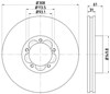 Ротор тормозной BG9142C DELPHI