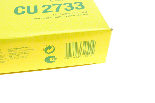MANN CU2733 Фильтр салона в наличии Ужгород