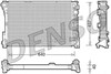 Радиатор основной DRM17046 DENSO