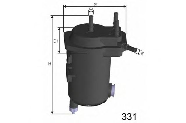 Фильтр топлива F113A MISFAT