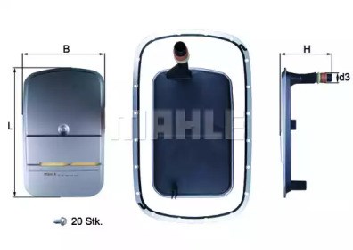 Фильтр автоматической коробки передач F602501 KAMOKA