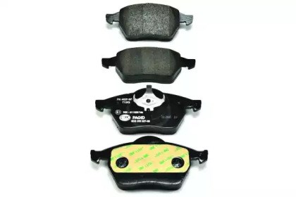 Колодки тормозные дисковые комплект GDB1200 TRW