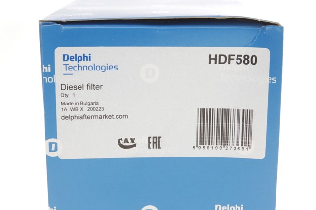 Топливный фильтр HDF580 DELPHI