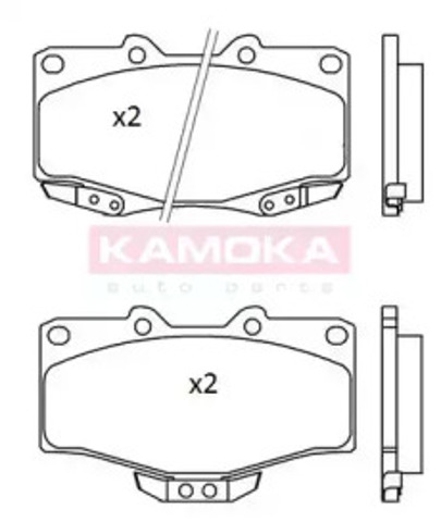 Колодки тормозные дисковые комплект Great Wall Safe