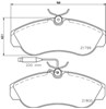 Колодки тормозные дисковые комплект JQ1011936 KAMOKA