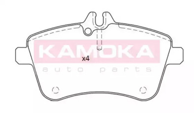 Тормозные колодки JQ101207 KAMOKA