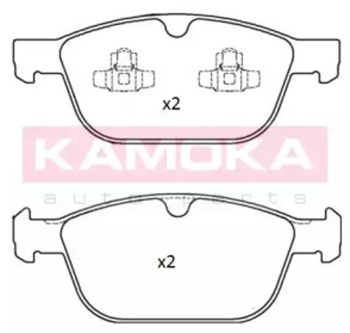 KAMOKA JQ101233 Передние тормозные колодки в наличии Тернополь