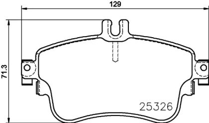 Колодки тормозные JQ101277 KAMOKA