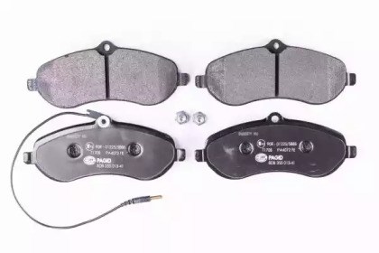 Колодки передние JQ1013542 KAMOKA