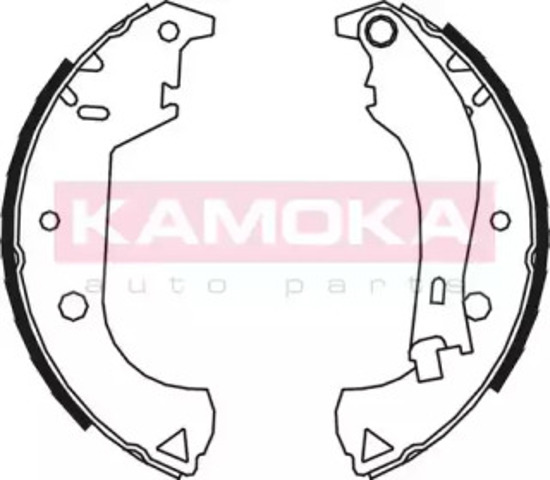 Колодки тормозные задние, барабанные JQ202045 KAMOKA