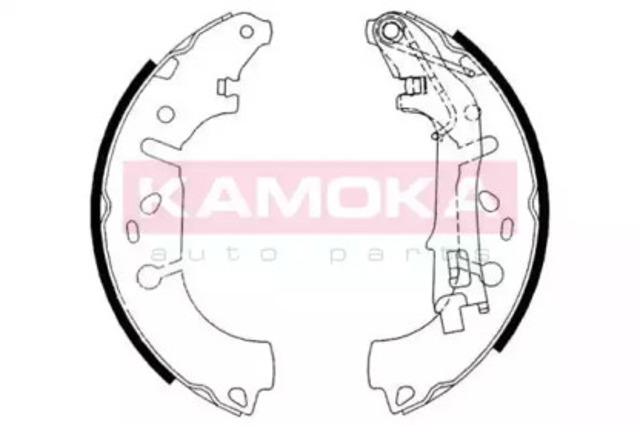 JQ202058 KAMOKA Колодки тормозные задние барабанные купить в Тернополь