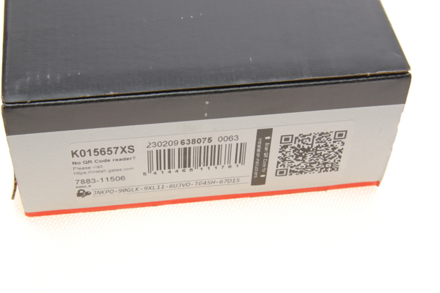 ГРМ ремни, комплект K015657XS GATES