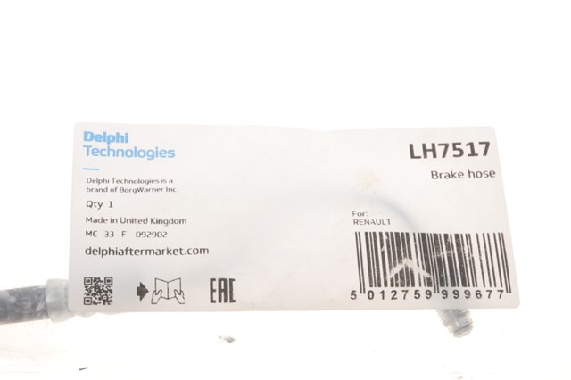 Задний левый тормозной шланг LH7517 DELPHI