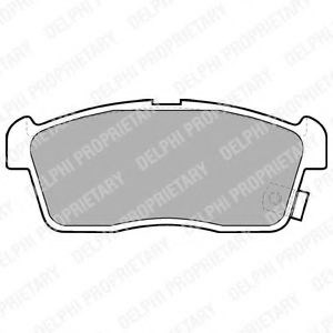 DELPHI LP1442 Колодки тормозные передние дисковые в наличии Киев